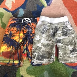 Bundle Of Two Pairs Boys Shorts